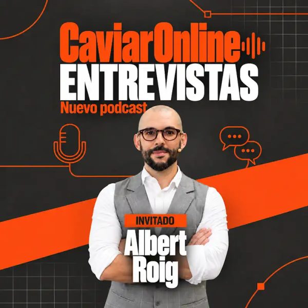 Carátula de Caviar Online Entrevistas con Albert Roig
